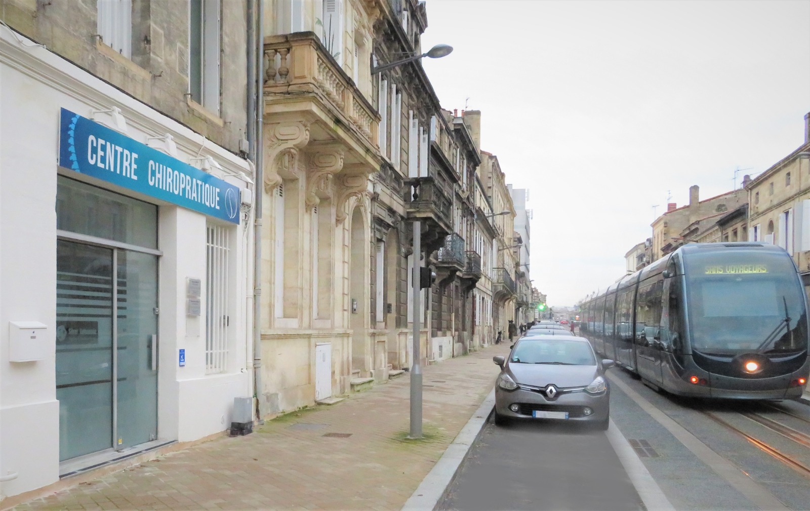 Façade du Centre Chiropratique Bordeaux