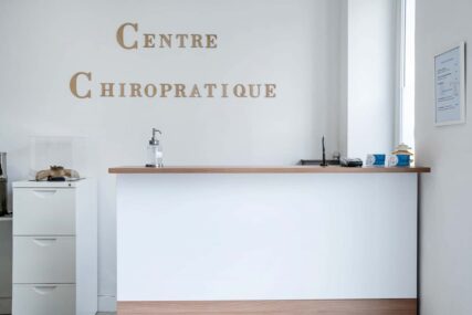 Accueil secretariat du centre chiropratique bordeaux
